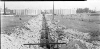 1937 Construction of the Clay Pit in Miami Springs by Ken Wilde