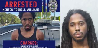 Man Arrested for Indecent Exposure / Drugs
