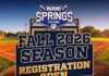 Fall Registration Open for Miami Springs Little League 2026 Season