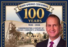 Congressman Diaz-Balart Submits Resolution Commemorating 100 Year Anniversary of the City of Miami Springs