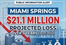 Springs May Lose over $20 Million over 5 Years