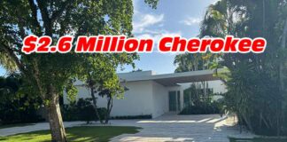 New Home on Cherokee Lists for $2.6 Million