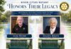 River Cities Rotary Dedicates Memorial Benches to Honor Tom Webb and Hazel Riser
