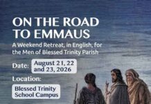 On the Road to Emmaus Men's Emmaus at Blessed Trinity Catholic Church
