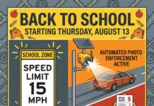 Back to School: School Zones Reactivate Next Thursday—Watch Your Speed! Back to School - Slow Down