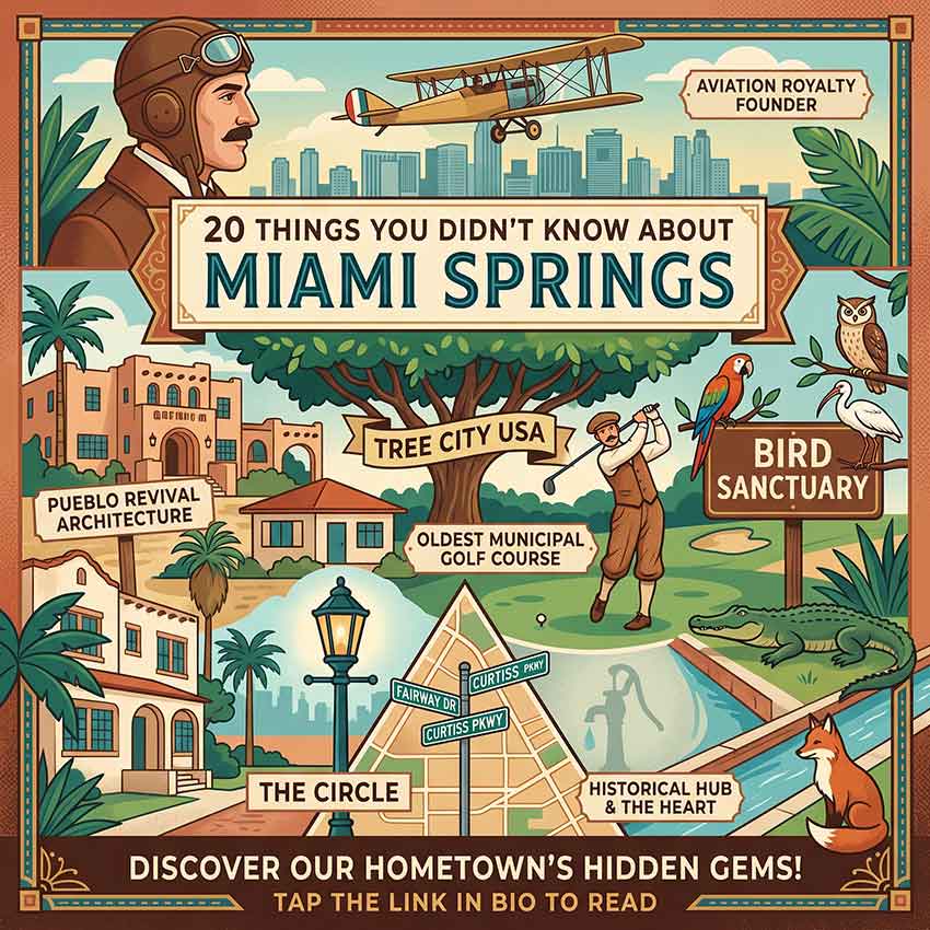 20 Things You Didn't Know about Miami Springs