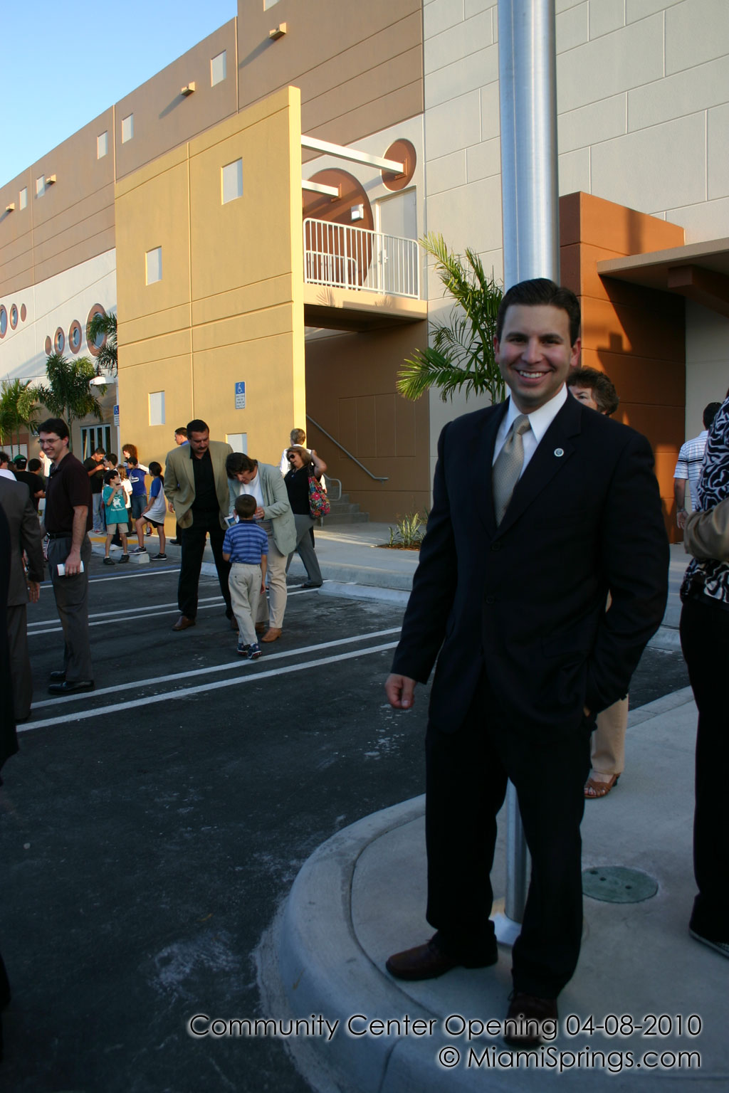 Dan Espino at the Miami Springs Rec Center Grand Opening - April 8, 2010