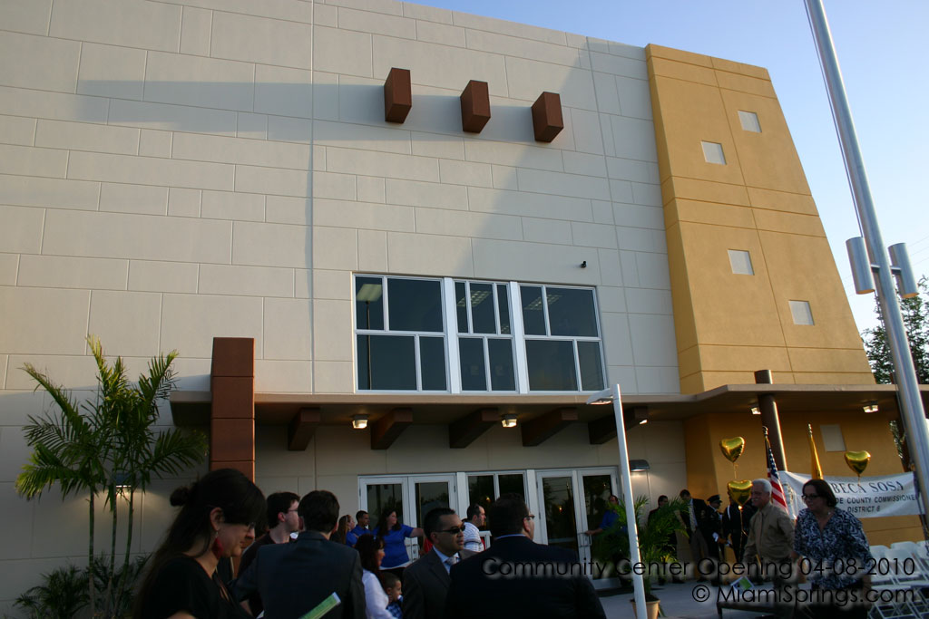 Miami Springs Rec Center Grand Opening - April 8, 2010