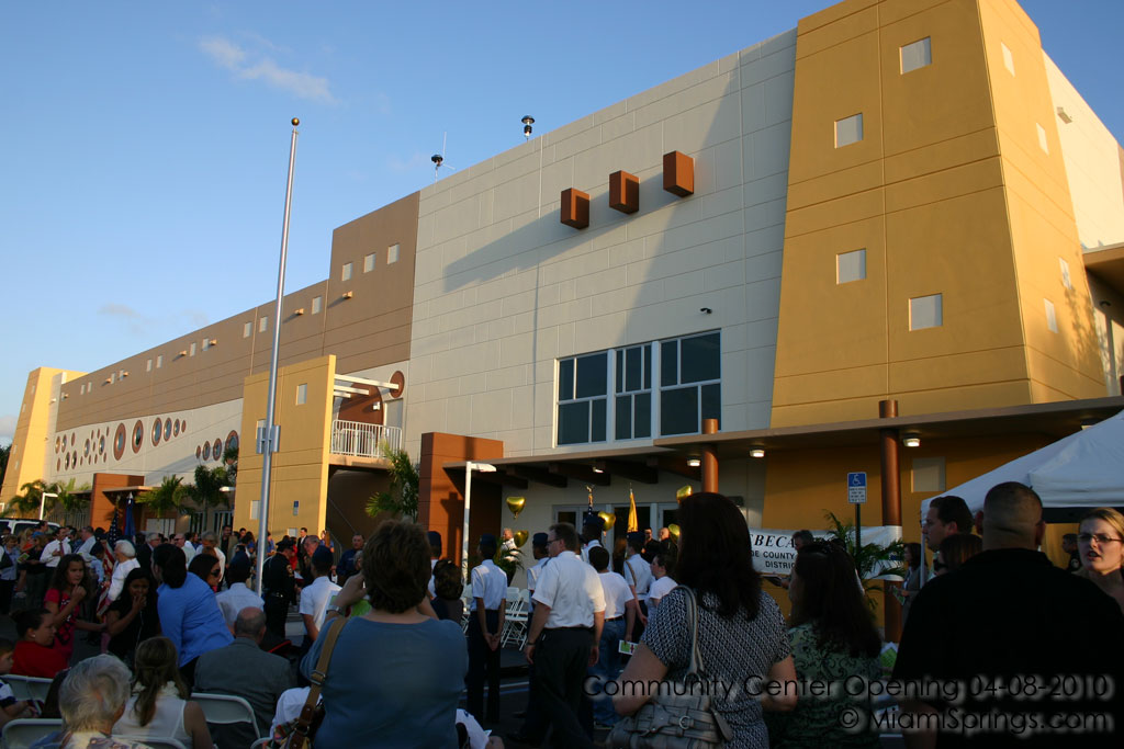 Miami Springs Rec Center Grand Opening - April 8, 2010