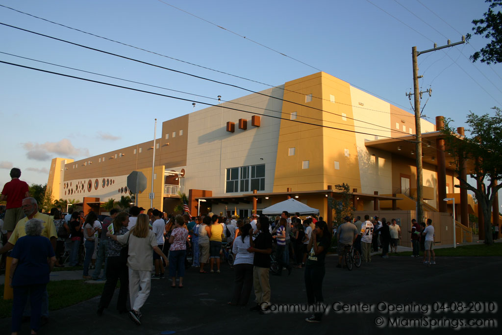 Miami Springs Rec Center Grand Opening - April 8, 2010