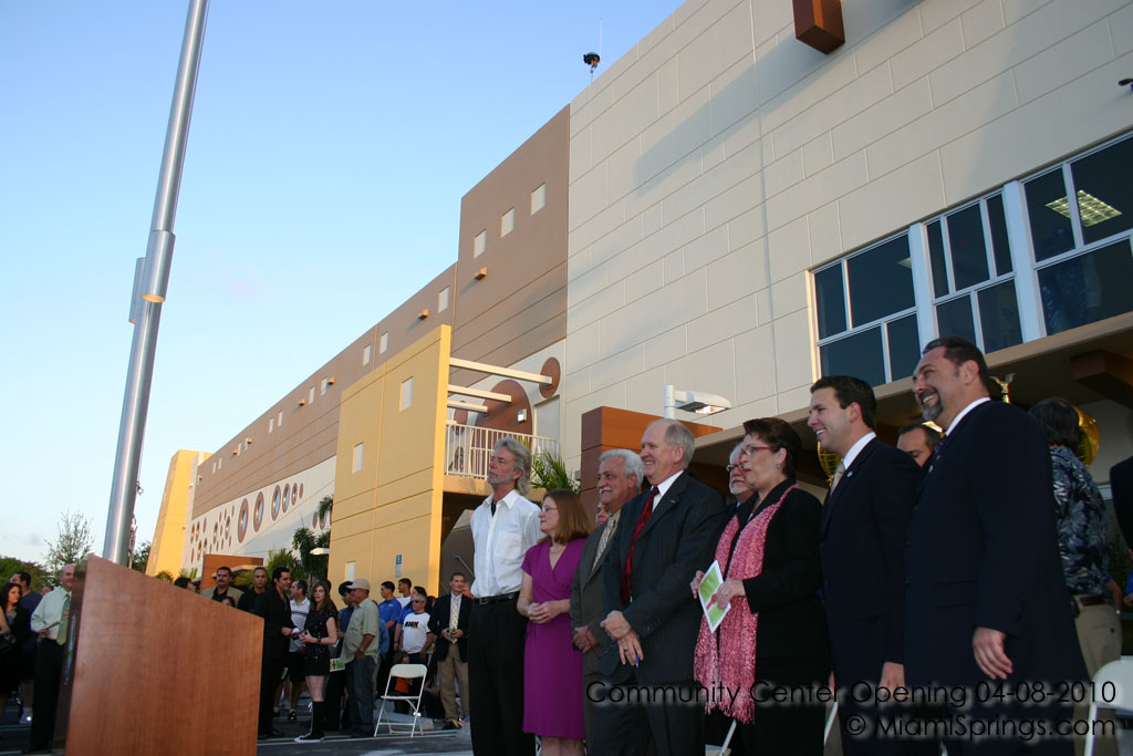 Miami Springs Rec Center Grand Opening - April 8, 2010
