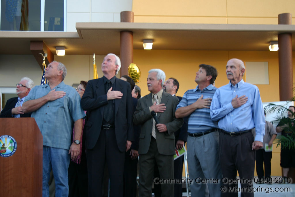Miami Springs Mayors Unite for the Miami Springs Rec Center Grand Opening - April 8, 2010