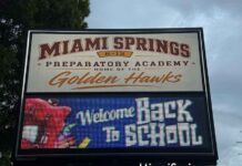 Miami Springs Senior High is now Miami Springs 6-12 Preparatory Academy Miami Springs 6-12 Preparatory Academy