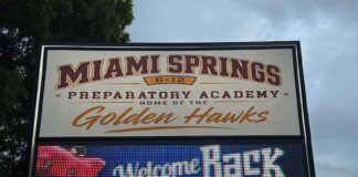 Miami Springs Senior High is now Miami Springs 6-12 Preparatory Academy Miami Springs 6-12 Preparatory Academy