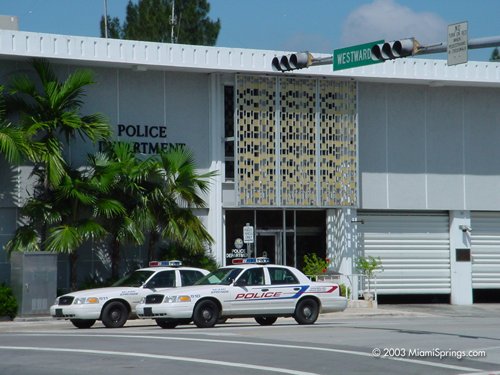 Miami Springs Police Department Circa 2003