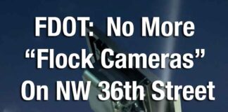 FDOT Orders Removal of Flock Cameras from State Highways No Flock Cameras on NW 36th Street