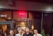 John Travolta Stops at Basilico in VG John Travolta at Basilico Ristorante in Miami Springs (Photo Credit: @basilicoristorante)