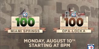 Local 10 Highlights Miami Springs 100 Year History