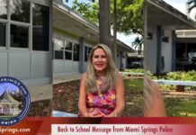 Back to School in Miami Springs