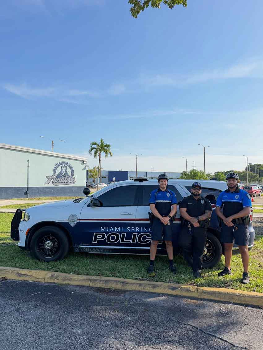 Photo Credit: @MiamiSpringsPD