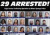 29 Arrested in Human Trafficking Operation Along 36 Street Corridor 29 Arrested