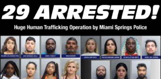 29 Arrested in Human Trafficking Operation Along 36 Street Corridor 29 Arrested