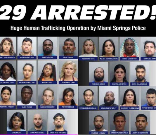 29 Arrested in Human Trafficking Operation Along 36 Street Corridor 29 Arrested