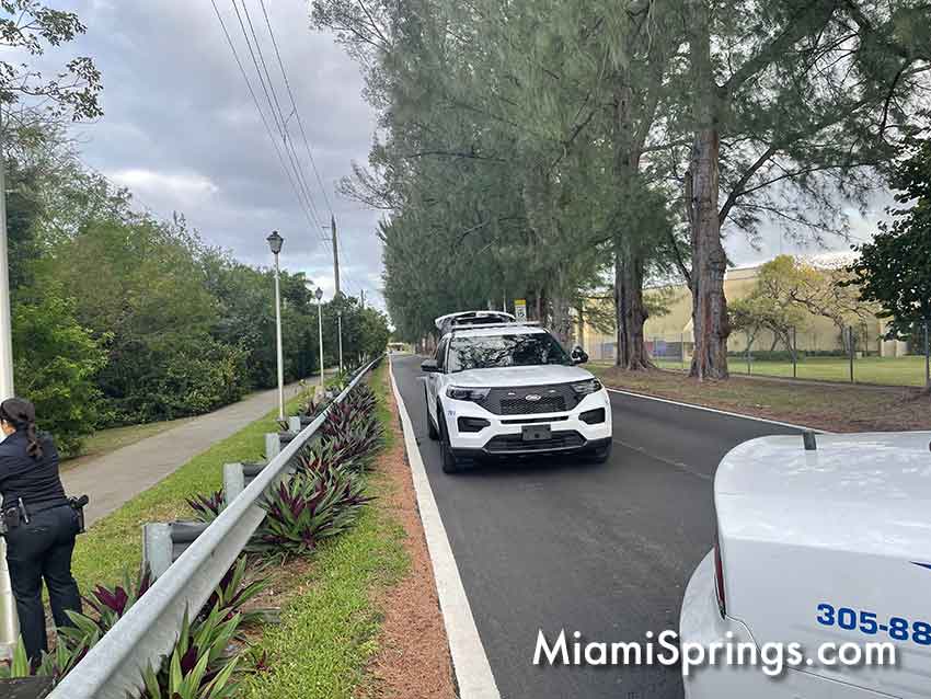 Guard Rail along North Royal Poinciana Boulevard