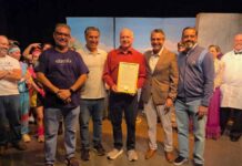 City Honors Sam Chesser at Pelican Playhouse Centennial Celebration Pelican Playhouse Celebration (Photo Credit: Joseph Dion)