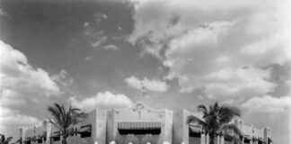 Miami Springs Then & Now, Osceola Apartment Building 1926 & Now by Ken Wilde