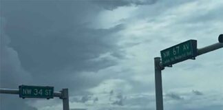 Amazon Prime Plane Overshoots Runway at Miami International Airport…Smoke Visible Photo courtesy: VG Mayor Spencer Deno