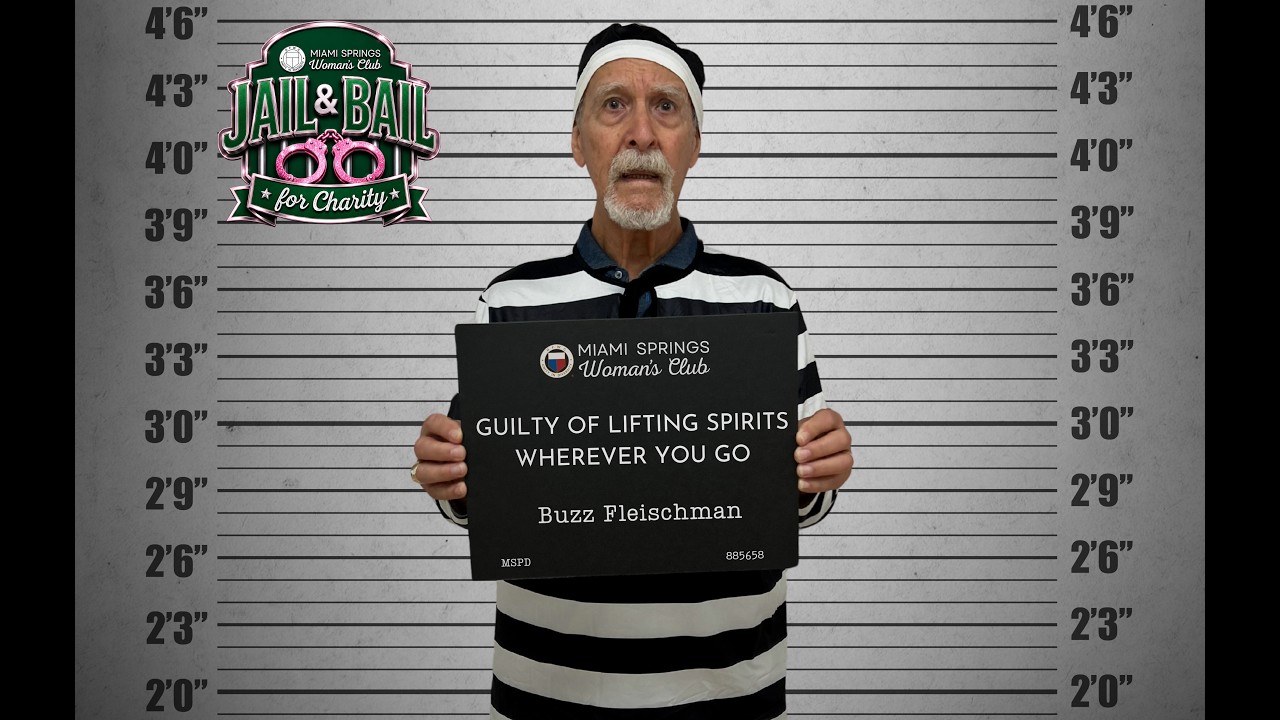 Buzz Fleischman - GFWC Miami Springs Woman's Club Jail & Bail 2026 Mugshot