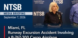 VIDEO: NTSB Briefing Regarding the Amazon Prime Air Crash at Miami International Airport