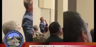 Video: NW 36th Street Presentation by Miami Springs Mayor Walter Fajet