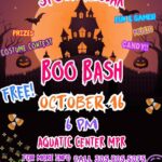 Miami Springs Annual Boo Bash 2026 Flyer