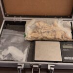 Seized Methamphetamine and Psilocybin Mushrooms