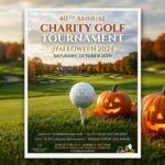 40th Annual River Cities Rotary Club Charity Golf Tournament Flyer