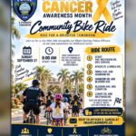 Together We Ride Childhood Cancer Awareness Month Community Bike Ride Flyer