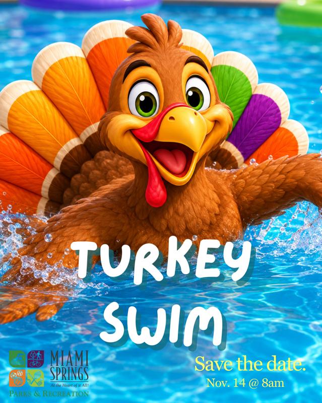 Turkey Swim Save the Date Flyer