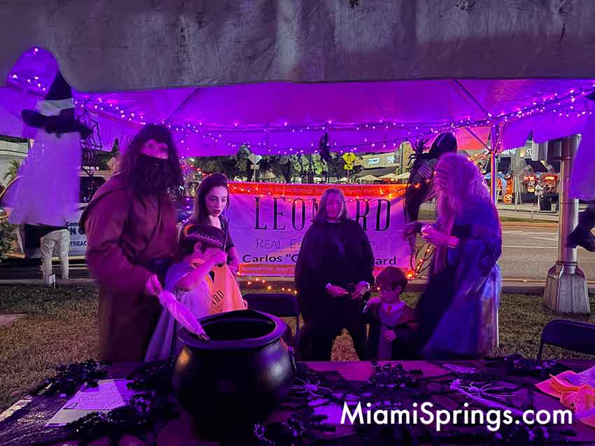 The Leonard Real Estate Group at Howl-O-Springs 2026 (Photo by Sebastian Suarez)