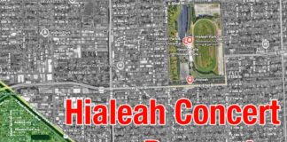 The Booming Bass was Back from Hialeah, but it wasn’t Factory Town Hialeah Concert Booms to Miami Springs