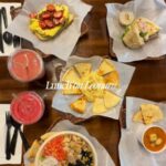 Harvest Moon Grand Opening Free Lunch Event Flyer