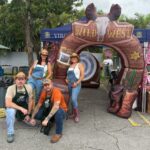 Virginia Gardens Holy Smokes Booth Western Inflatable Archway