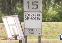 Local 10 Reports on Miami Springs School Zone Signs