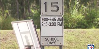 Local 10 Reports on Miami Springs School Zone Signs