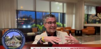 Interview: Miami Springs Mayor Walter Fajet Discusses NW 36th Street Zoning Changes