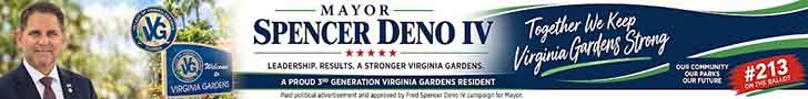 Mayor Spencer Deno IV Re-Election Campaign Flyer leaderboard 728x90 ad updated.
