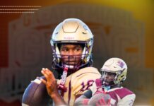 Golden Hawks Dominate: Miami Springs Shuts Out Barbara Goleman 40-0