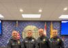 Miami Springs Police Department Welcomes New Officer Steven Diaz Officer Steven Diaz officially sworn in to Miami Springs Police Department. Photo Credit: @MiamiSpringsPD