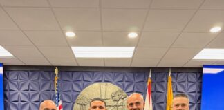 Miami Springs Police Department Welcomes New Officer Steven Diaz Officer Steven Diaz officially sworn in to Miami Springs Police Department. Photo Credit: @MiamiSpringsPD